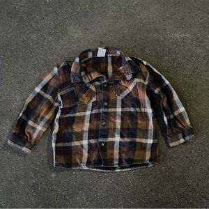 Cute brown flannel
